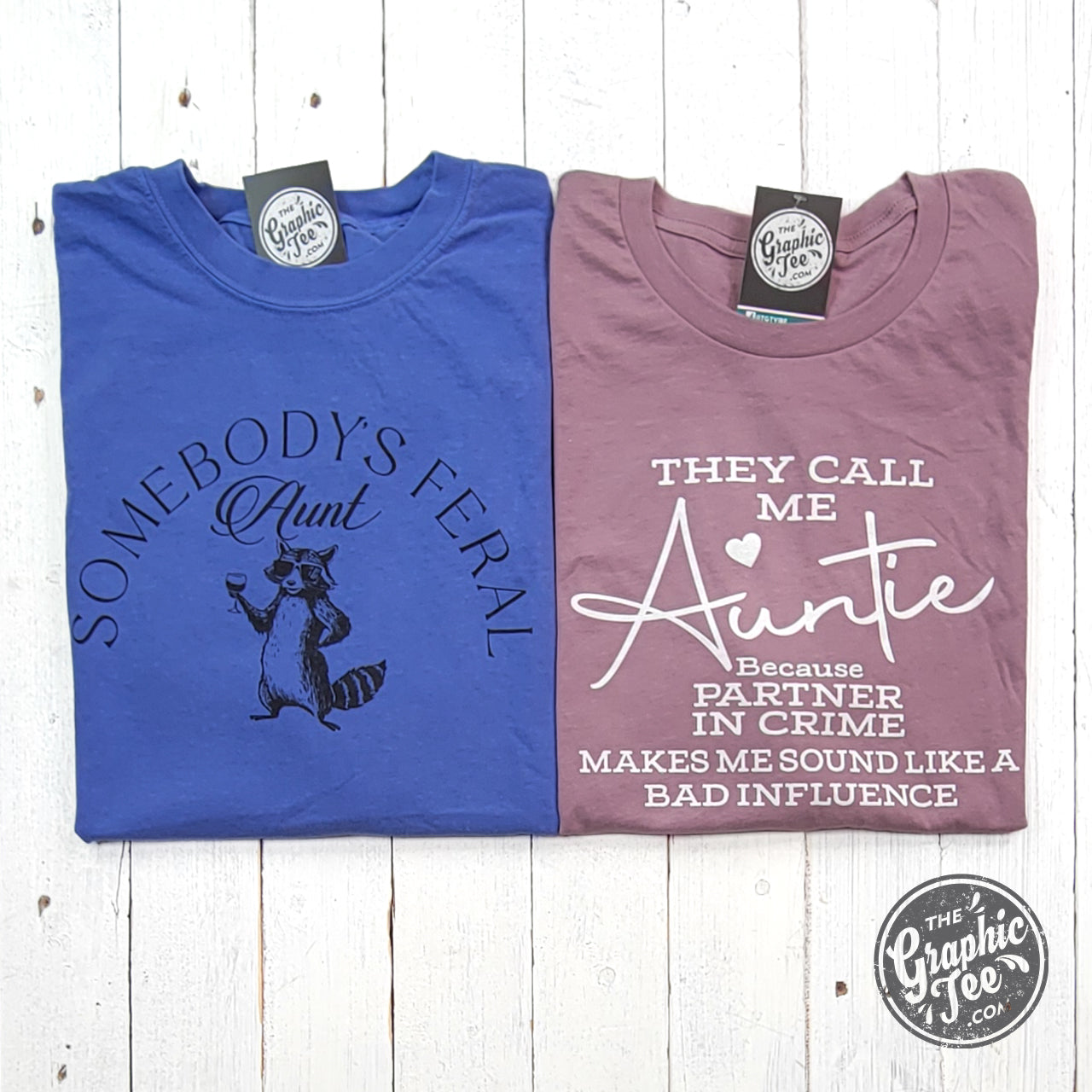 *WHOLESALE* Somebody's Feral Aunt Pigment Dyed Tee