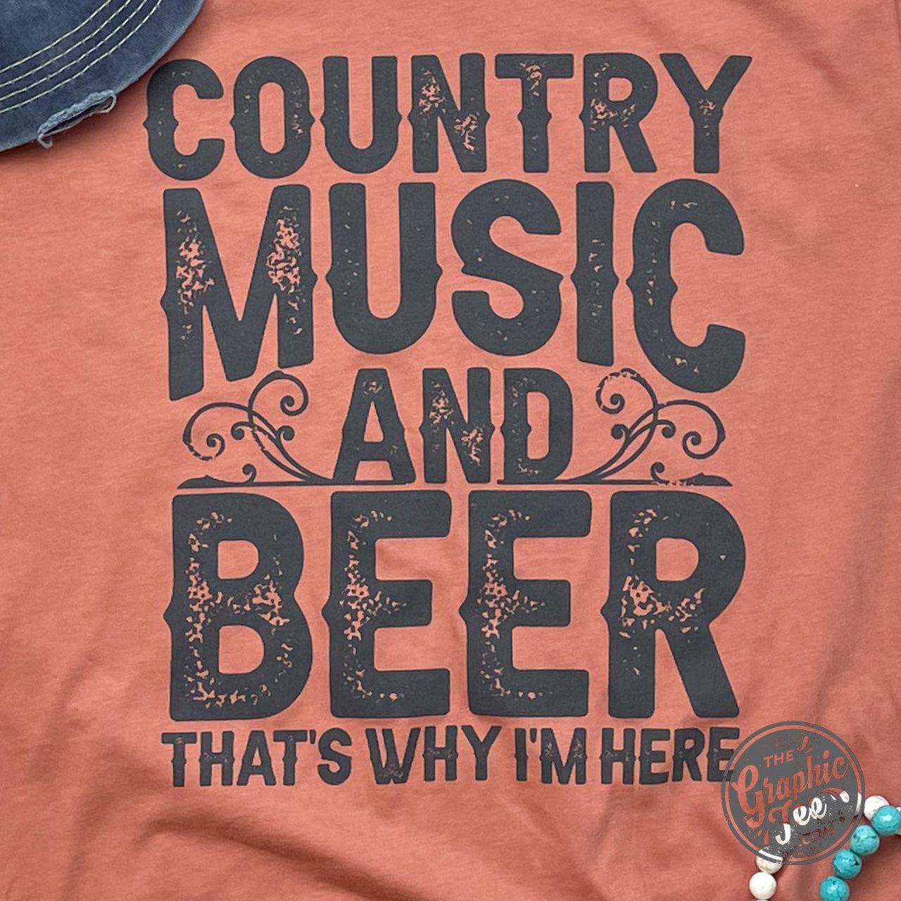 *WHOLESALE* Country Music and Beer Short Sleeve Tee