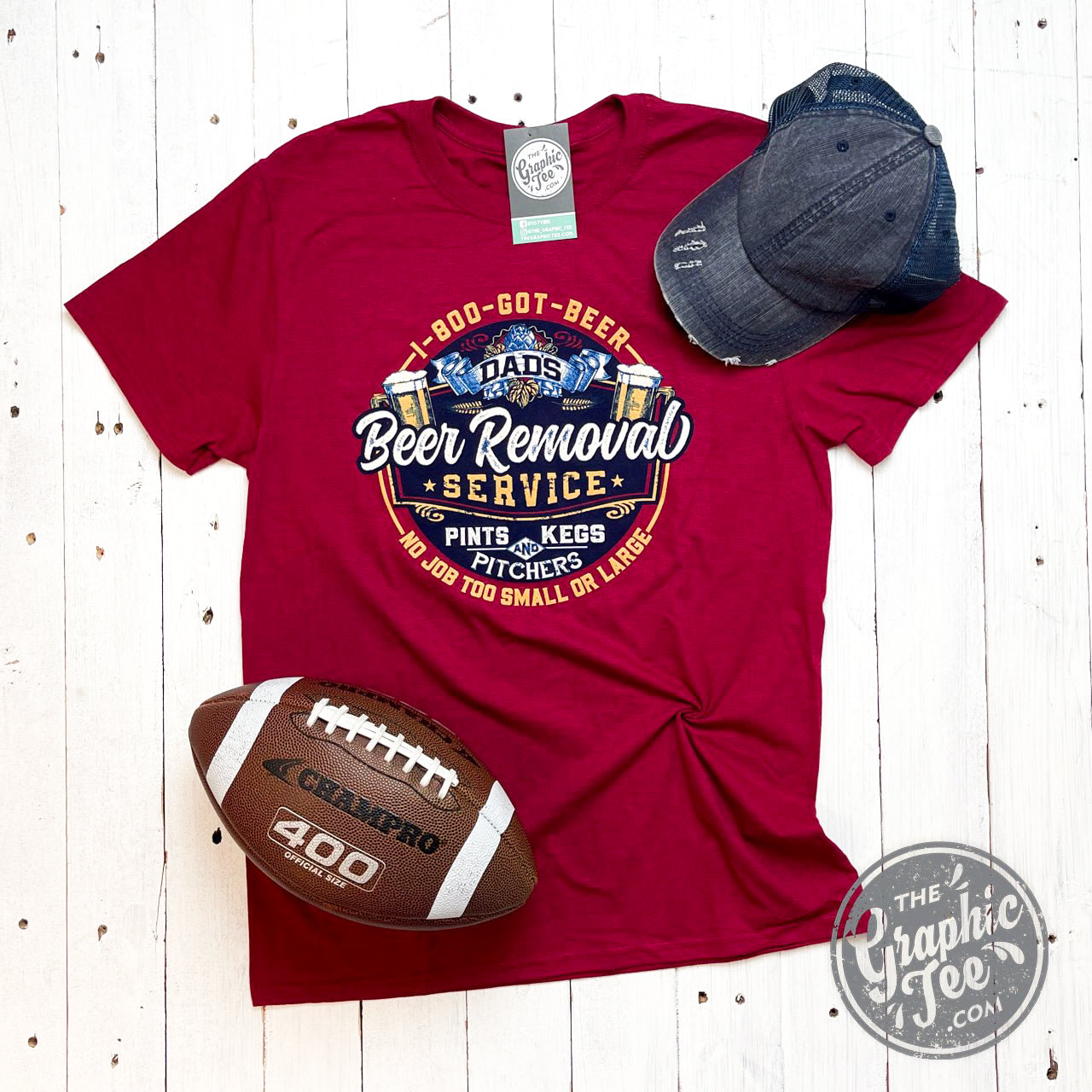 *WHOLESALE* Dad's Beer Removal Service Short Sleeve Tee