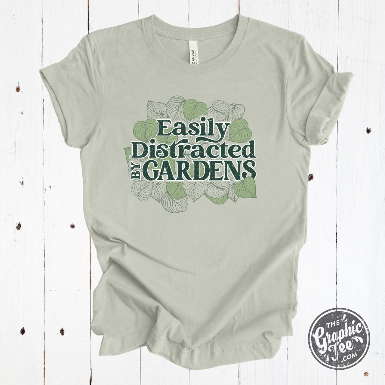 *WHOLESALE* Easily Distracted By Gardens Short Sleeve Tee