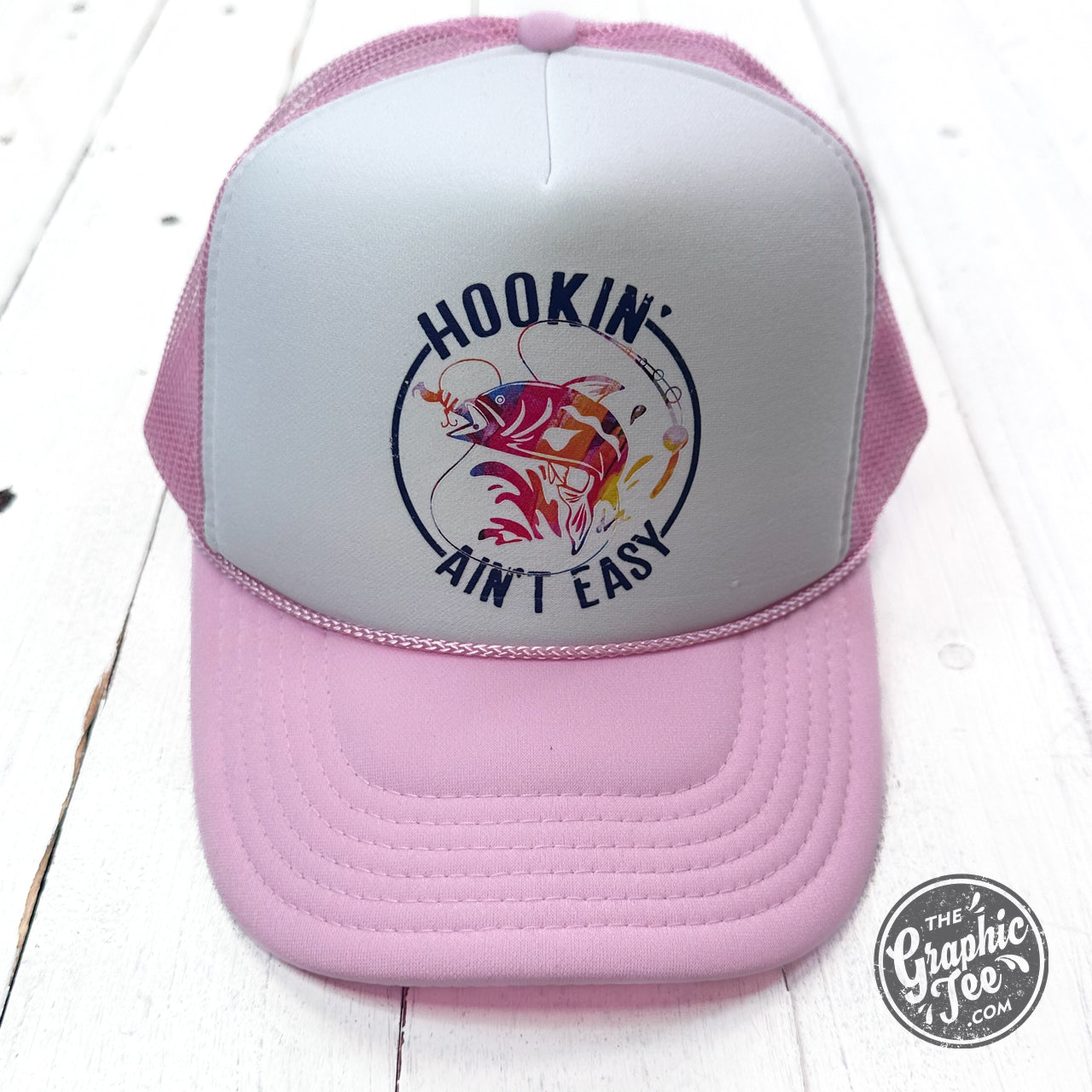 *WHOLESALE* Hookin' Ain't Easy Foam Trucker Cap
