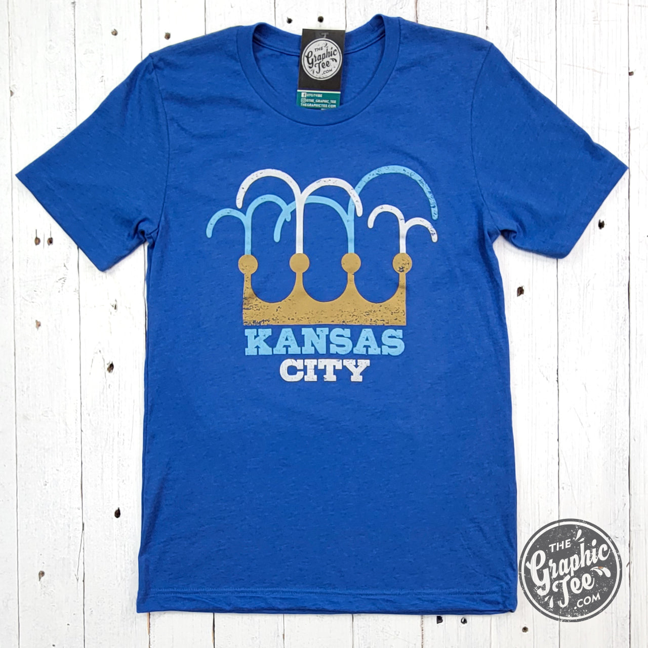 *WHOLESALE* Kansas City Fountain Crown Short Sleeve Tee