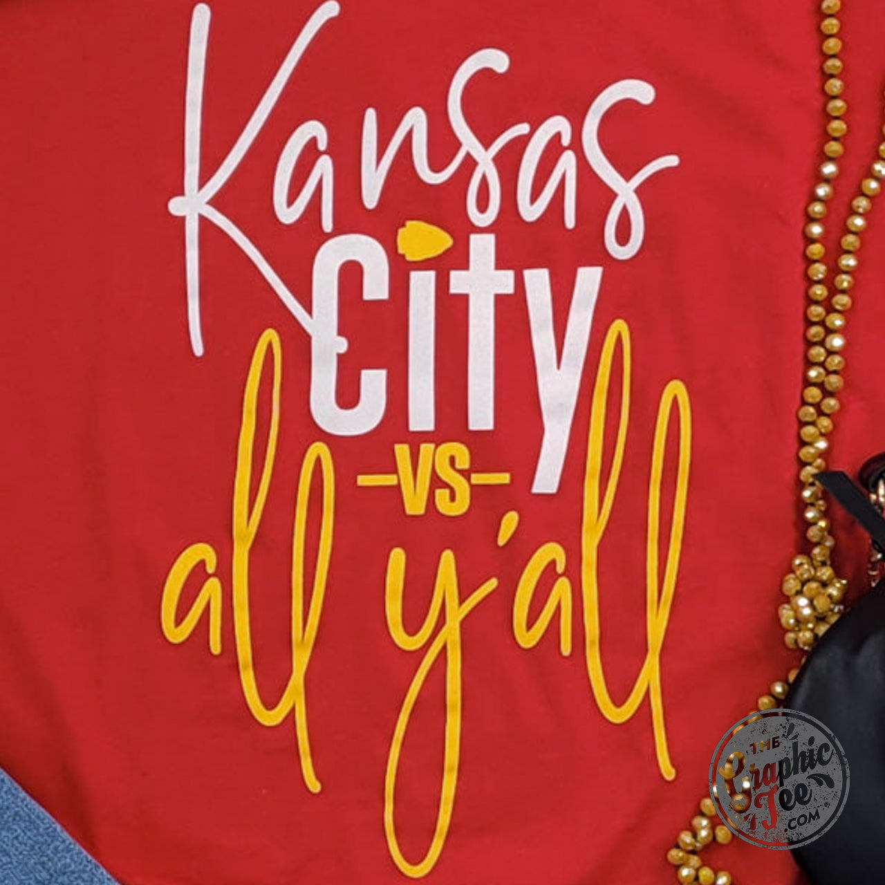 *WHOLESALE* Kansas City VS. All Y'all Crewneck Tee