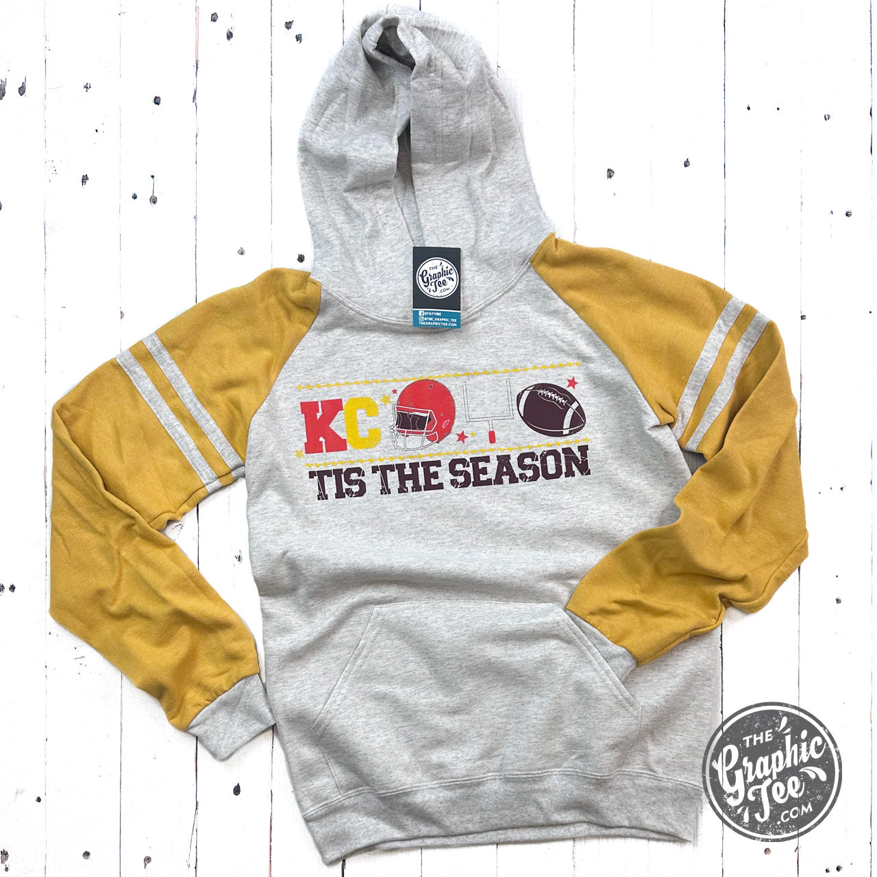 *WHOLESALE* KC Tis the Season Varsity Hoodie