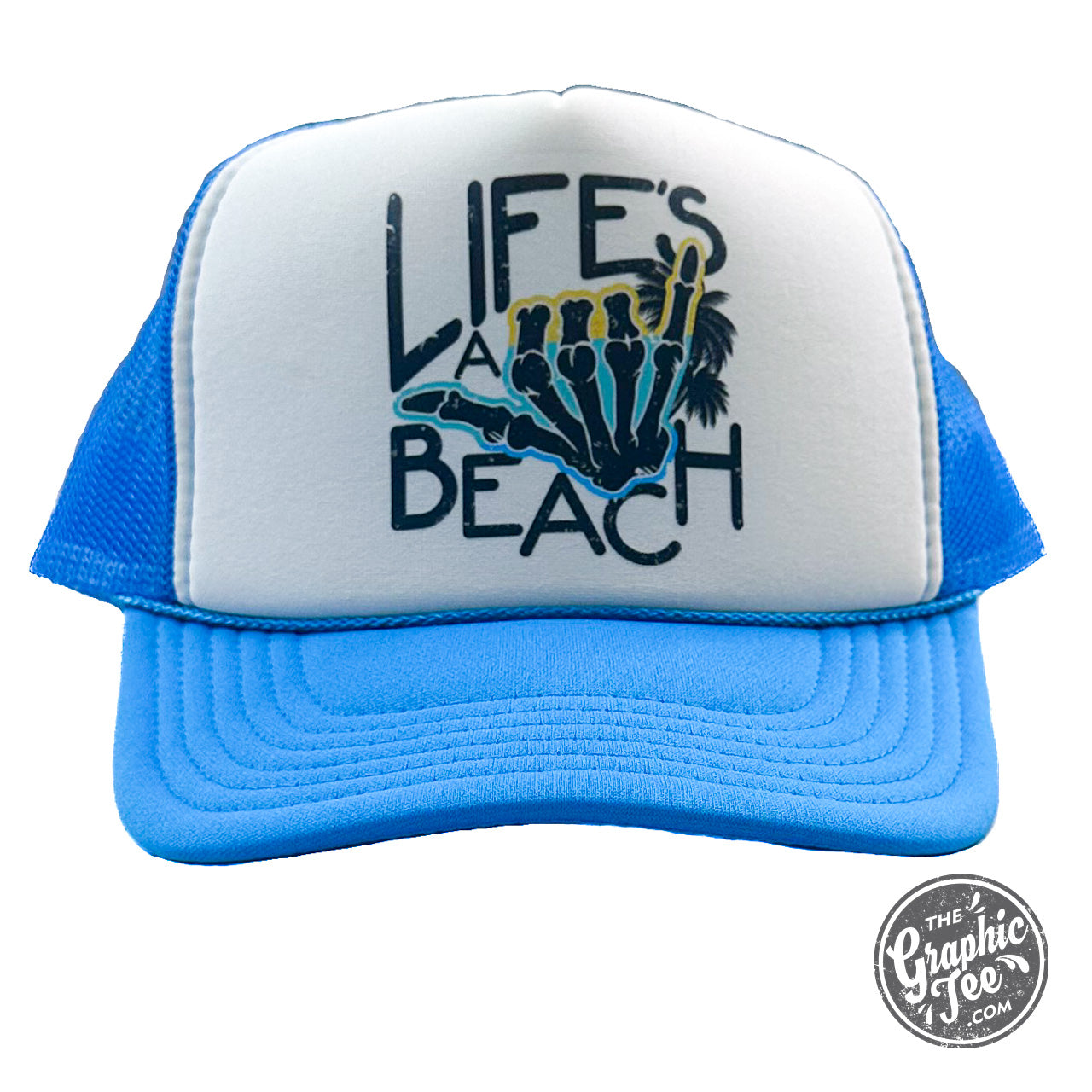 *WHOLESALE* Life's A Beach Foam Trucker Cap