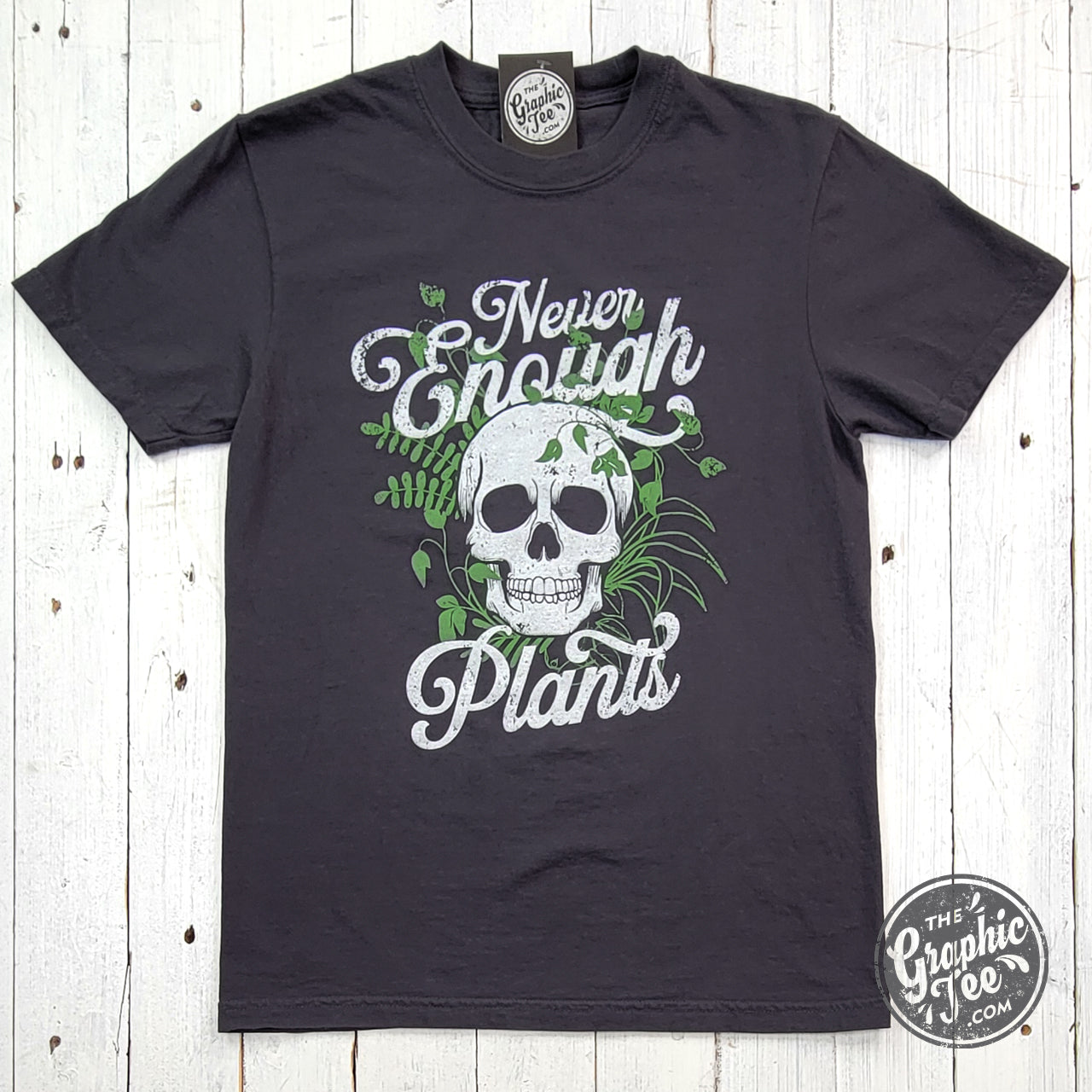 *WHOLESALE* Never Enough Plants Pigment Dyed Tee