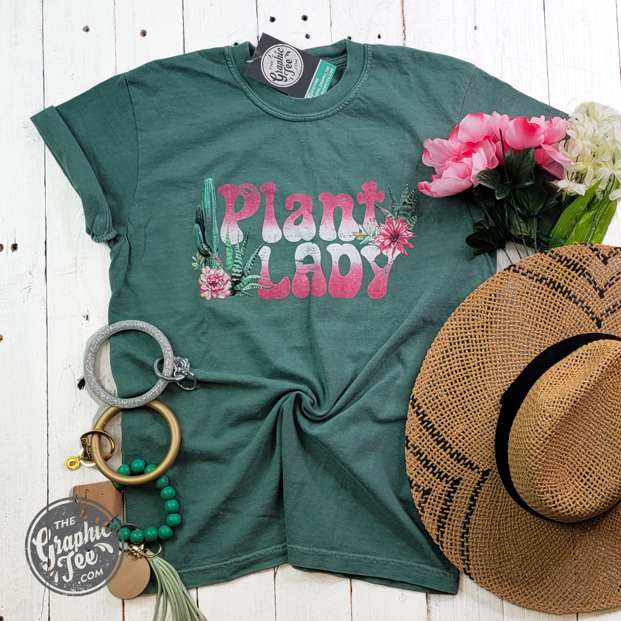 *WHOLESALE* Plant Lady Short Sleeve Comfort Colors Crewneck Tee