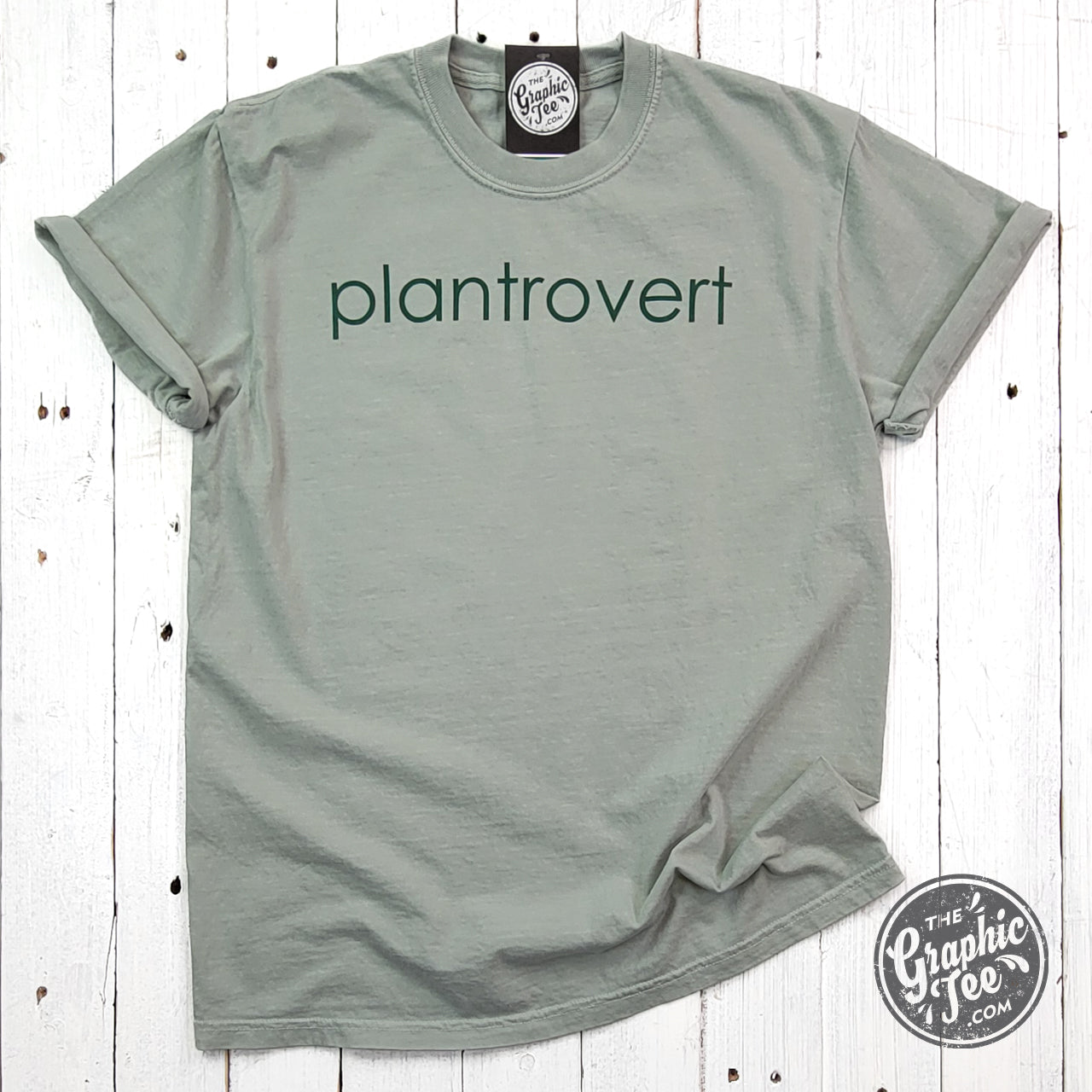*WHOLESALE* Plantrovert Round Pigment Dyed Tee