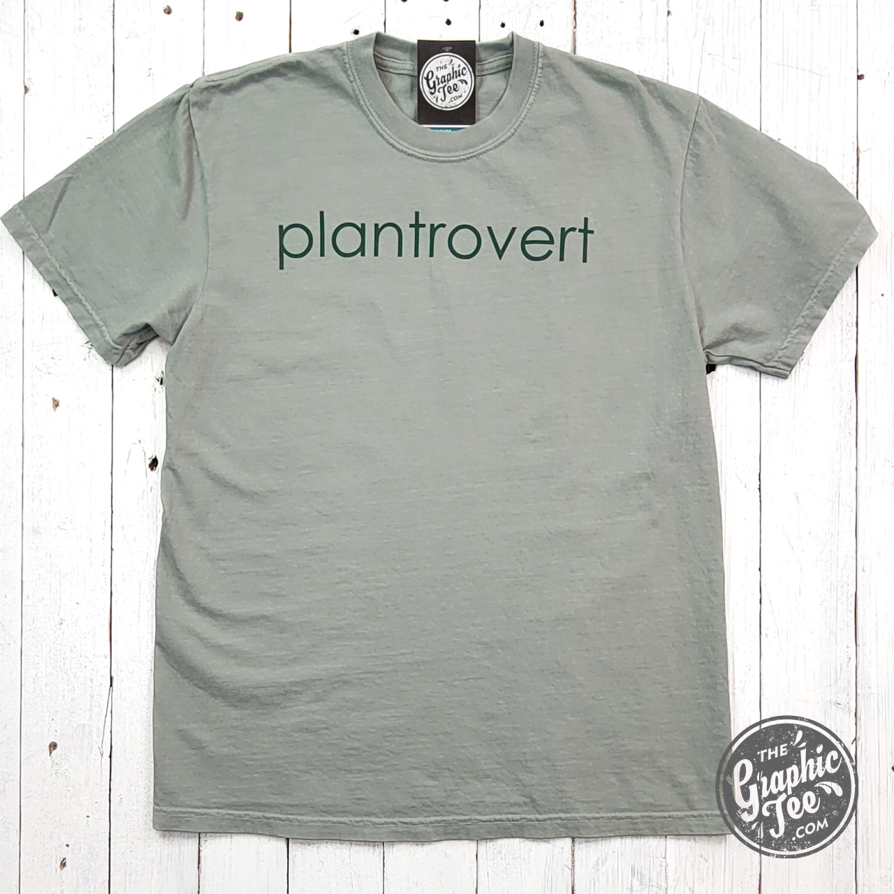 *WHOLESALE* Plantrovert Round Pigment Dyed Tee