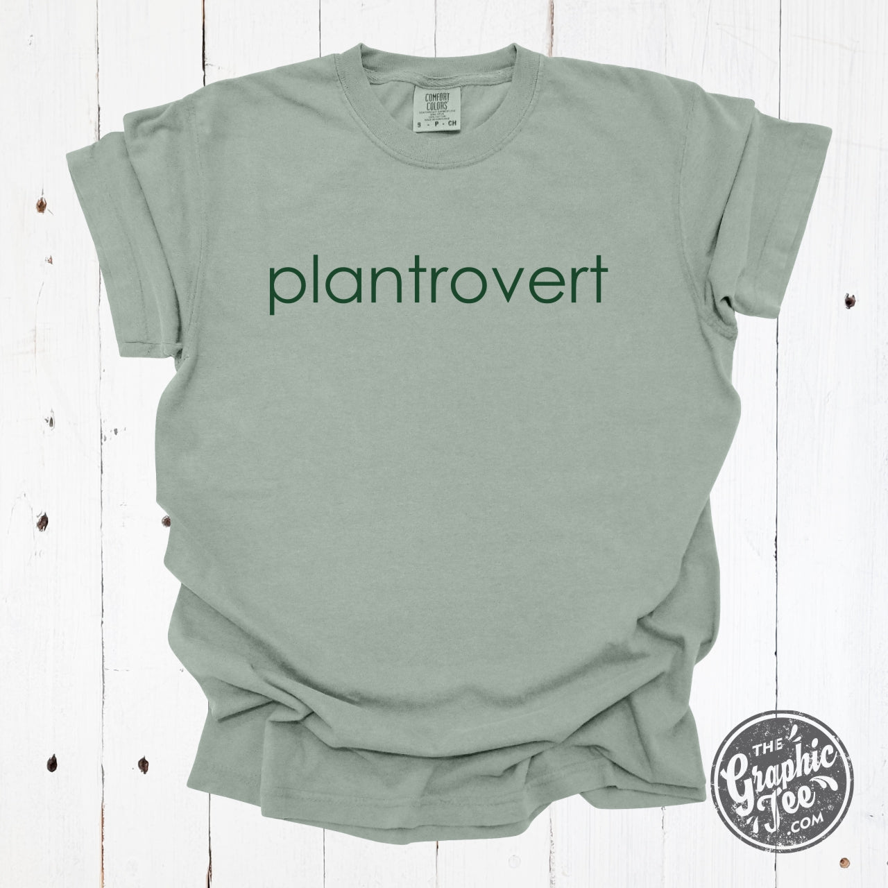 *WHOLESALE* Plantrovert Round Pigment Dyed Tee