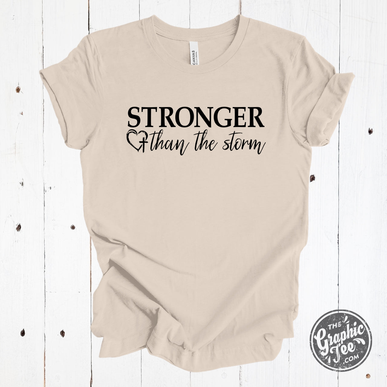 *WHOLESALE* Stronger than the Storm Crewneck Tee