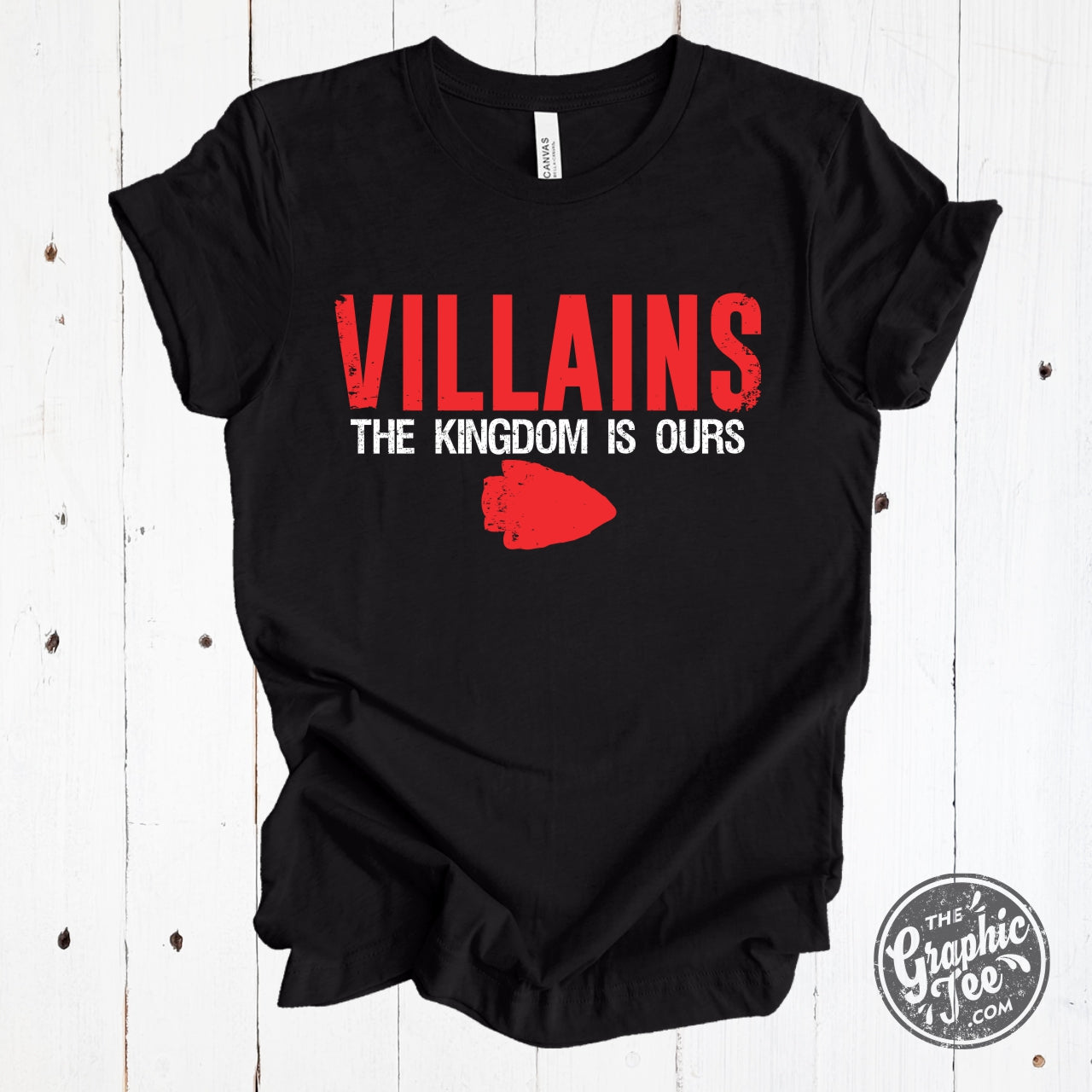 *WHOLESALE* Villains The Kingdom is Ours KC Crewneck Tee