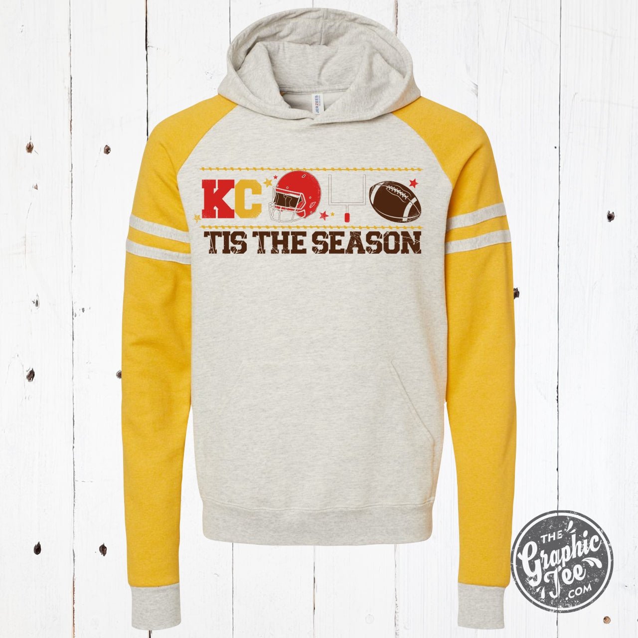 KC Tis the Season Varsity Hoodie - The Graphic Tee