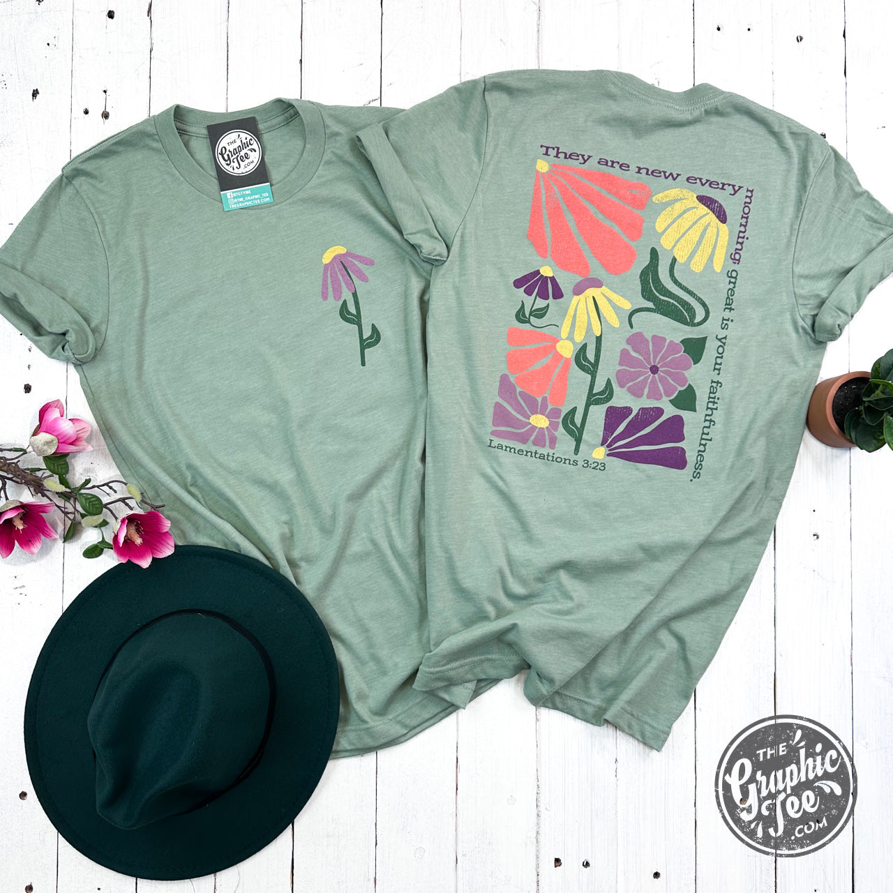 *WHOLESALE* Mercies Short Sleeve Crew Neck Tee