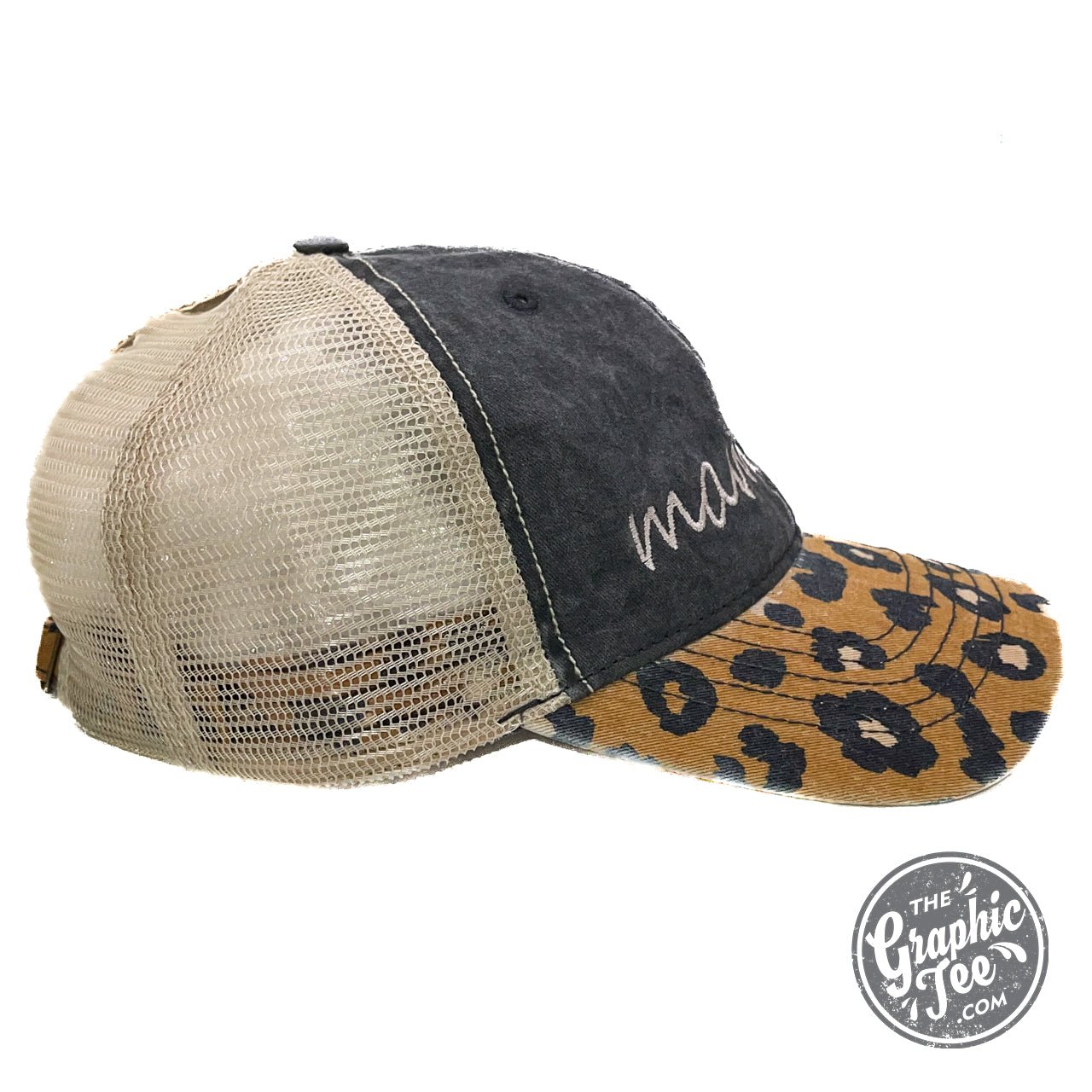 *WHOLESALE* Mamacita - Leopard Bill Cap - The Graphic Tee