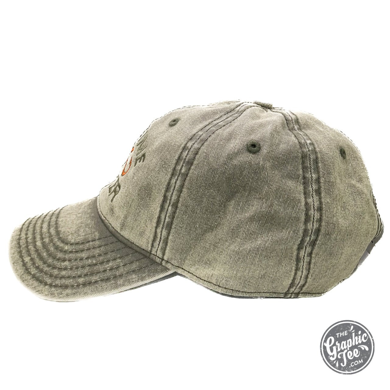 *WHOLESALE* Part Time Hooker - Vintage Olive Cap - The Graphic Tee