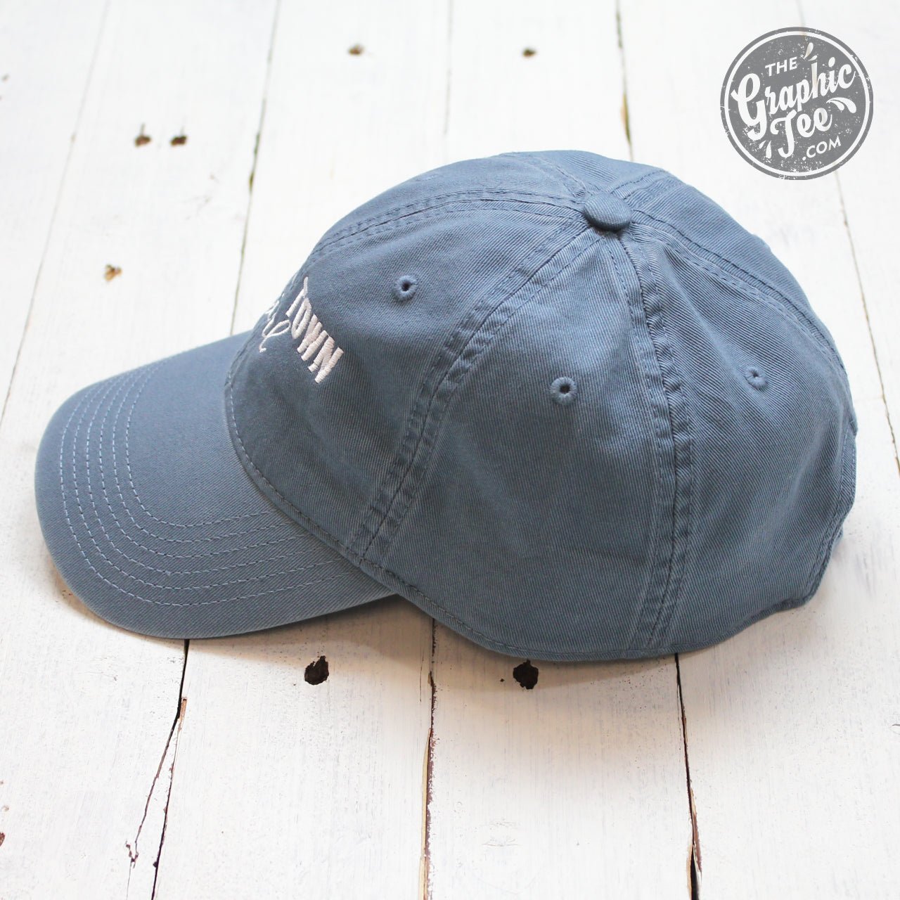 *WHOLESALE* Small Town Girl - Lake Blue Relaxed Twill Dad Hat - The Graphic Tee