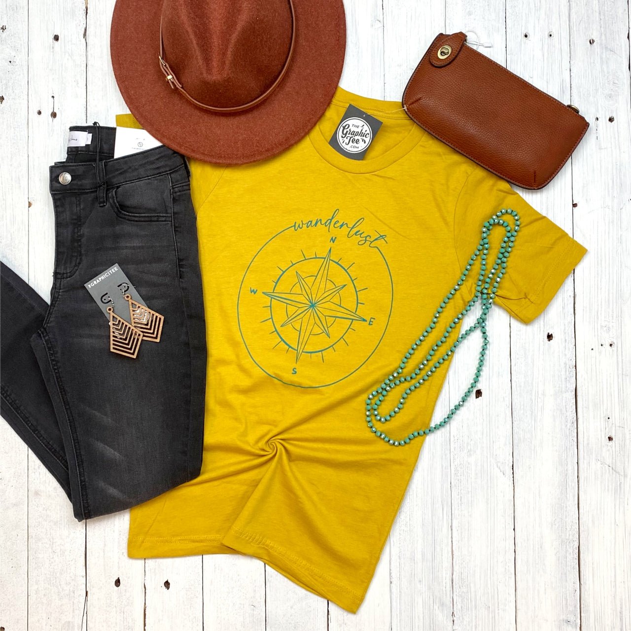 *WHOLESALE* Wanderlust Tee - The Graphic Tee