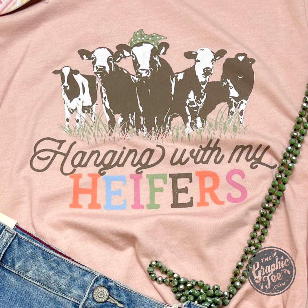 *WHOLESALE* Hanging With My Heifers Tee