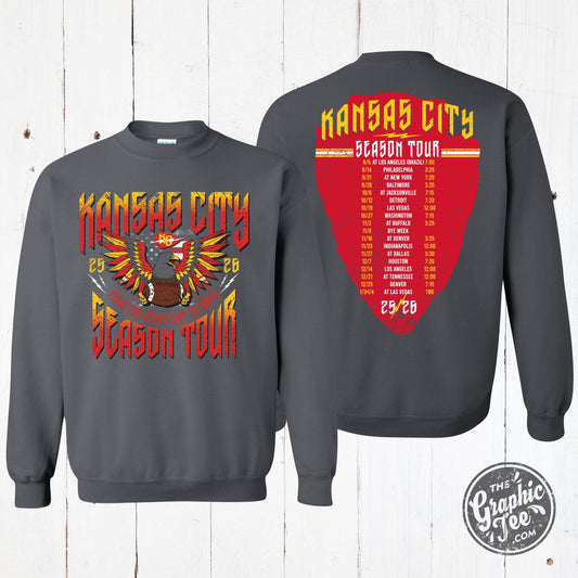*WHOLESALE* Kansas City Season Tour Concert Crewneck Sweatshirt