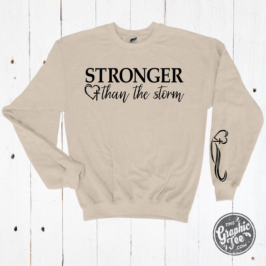 *WHOLESALE* Stronger than the Storm Crewneck Sweatshirt