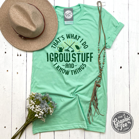 *WHOLESALE* That's What I Do I Grow Stuff Short Sleeve Tee