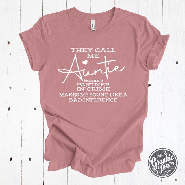 *WHOLESALE* They Call Me Auntie Short Sleeve Tee