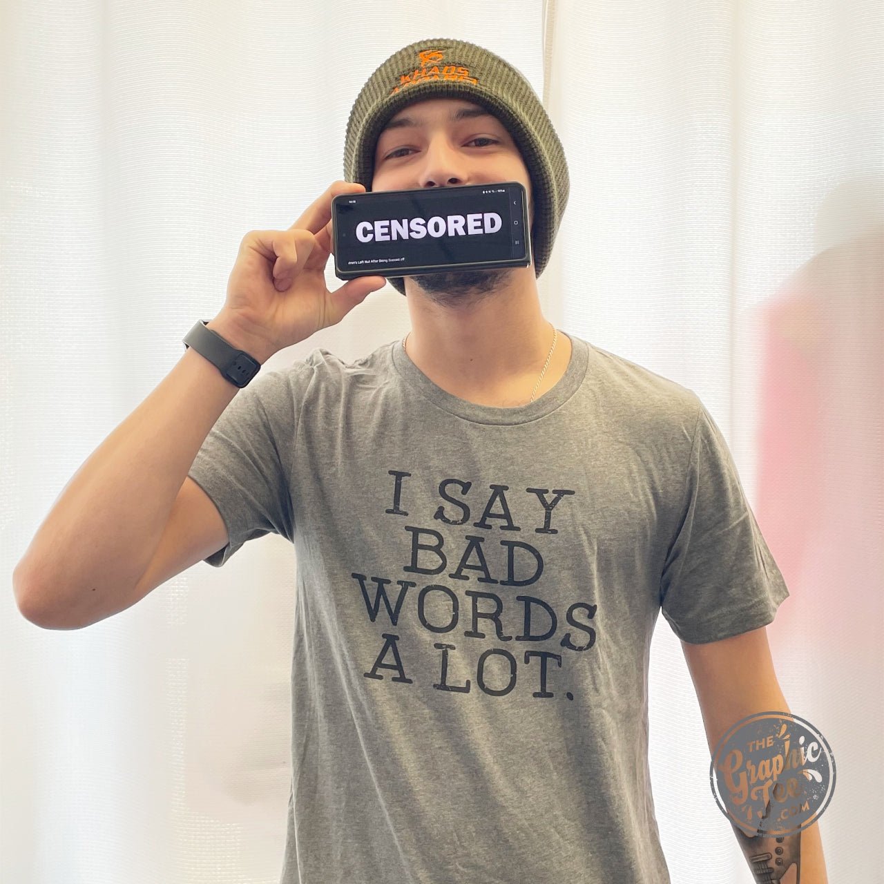 *WHOLESALE* I Say Bad Words A Lot. - Unisex Tee