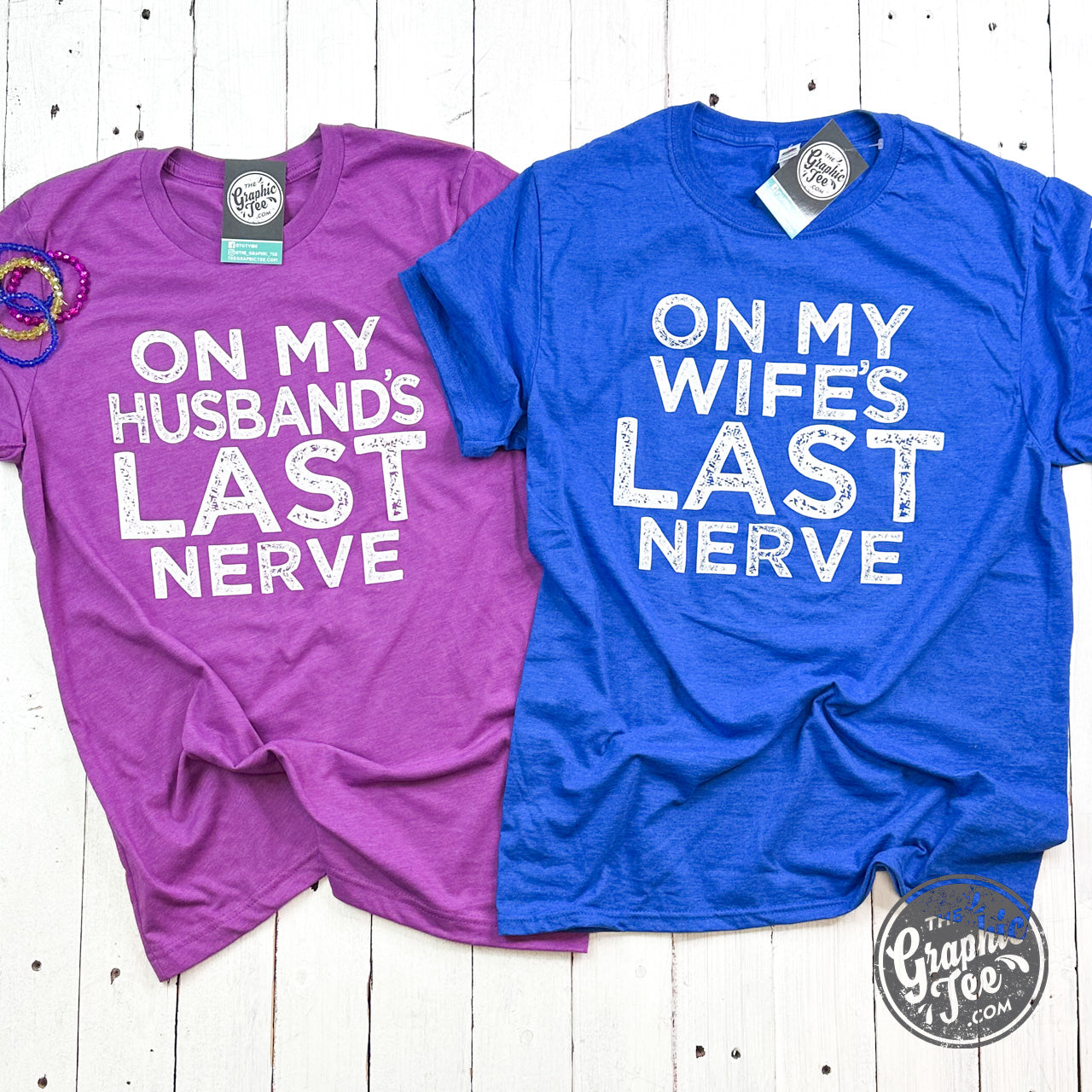 *WHOLESALE* On My Husband's Last Nerve Unisex Tee