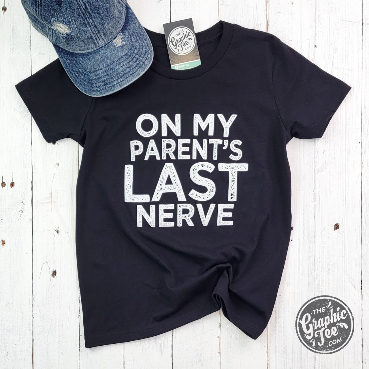 On My Parent's Last Nerve - Youth Tee - The Graphic Tee