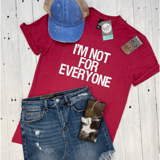 *WHOLESALE* I'm Not For Everyone Unisex Tee - The Graphic Tee