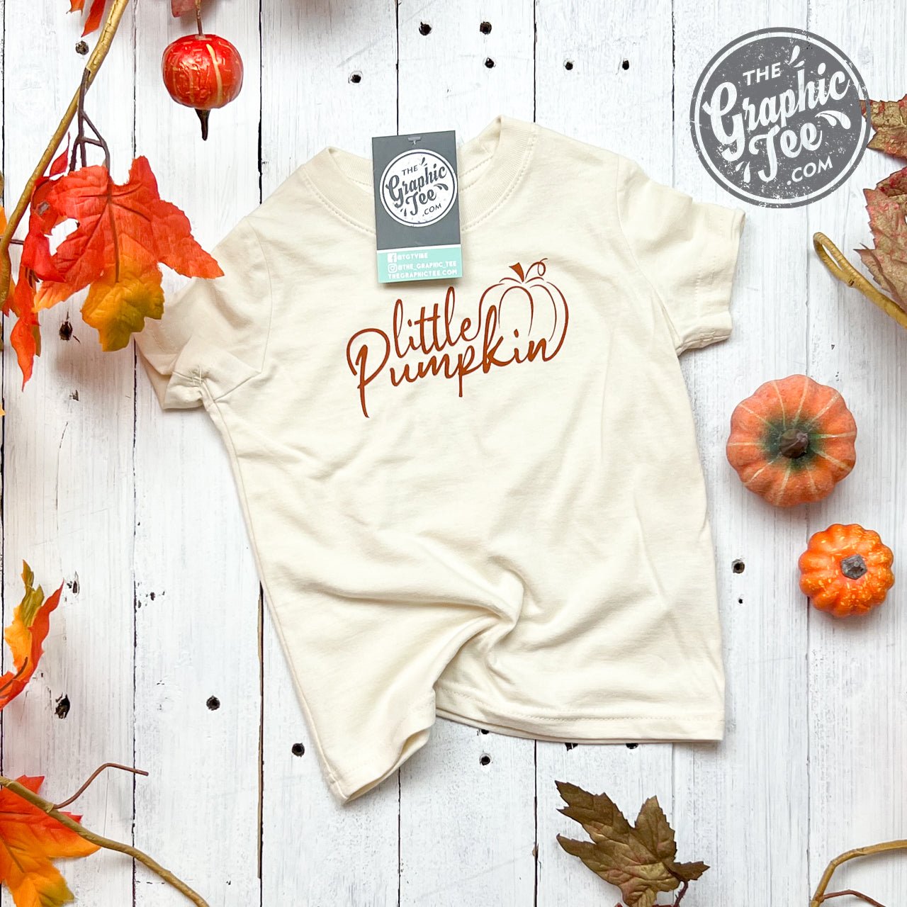 *WHOLESALE* Infant Little Pumpkin Short Sleeve Tee - The Graphic Tee