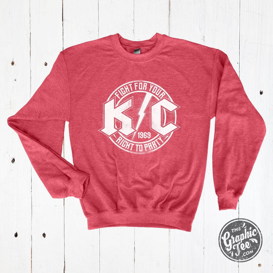 *WHOLESALE* KC Rock Crewneck Sweatshirt - The Graphic Tee