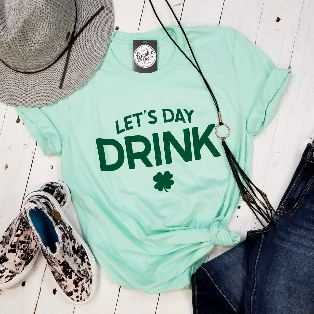 *WHOLESALE* Let's Day Drink Unisex Tee - The Graphic Tee