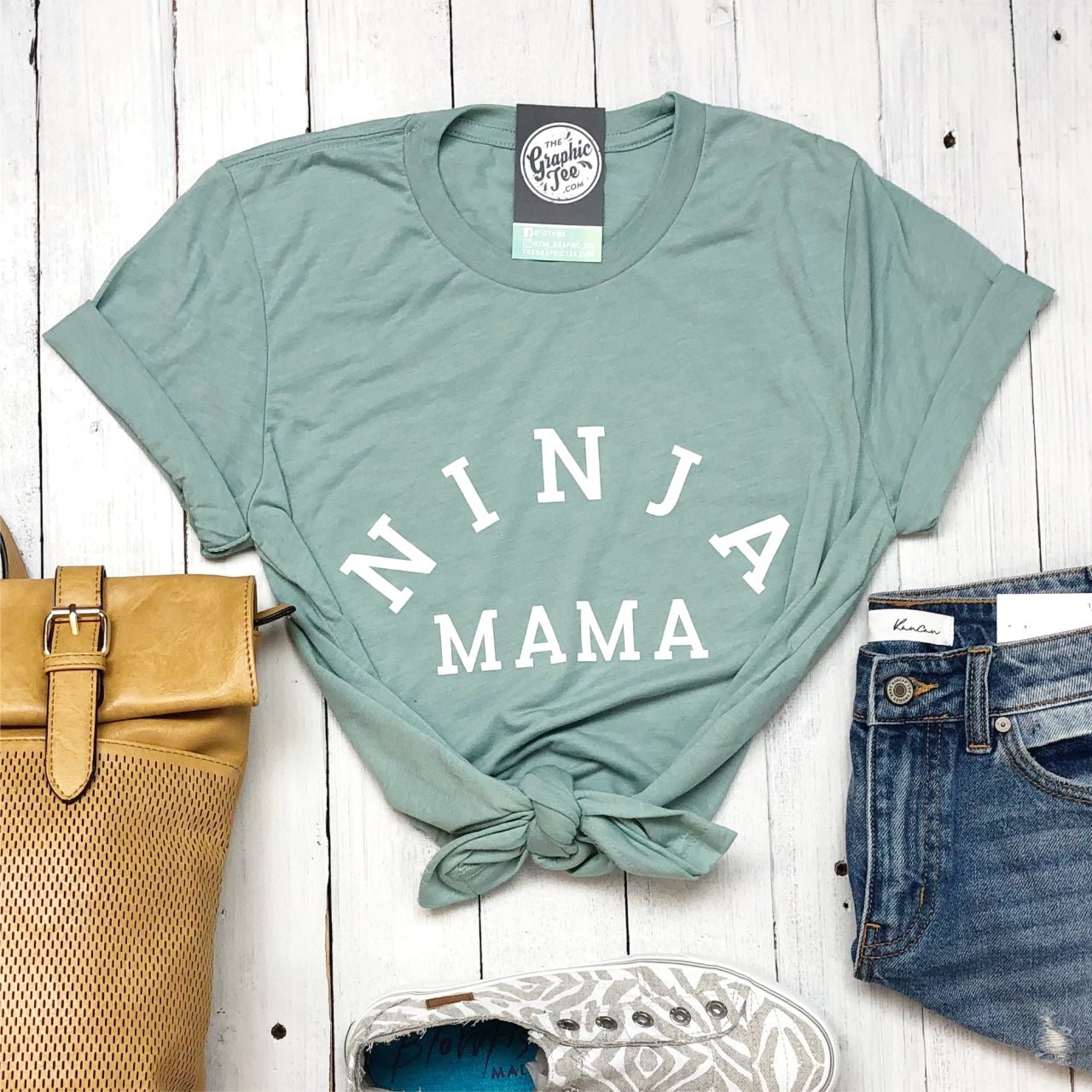 *WHOLESALE* Ninja Mama Tee - The Graphic Tee