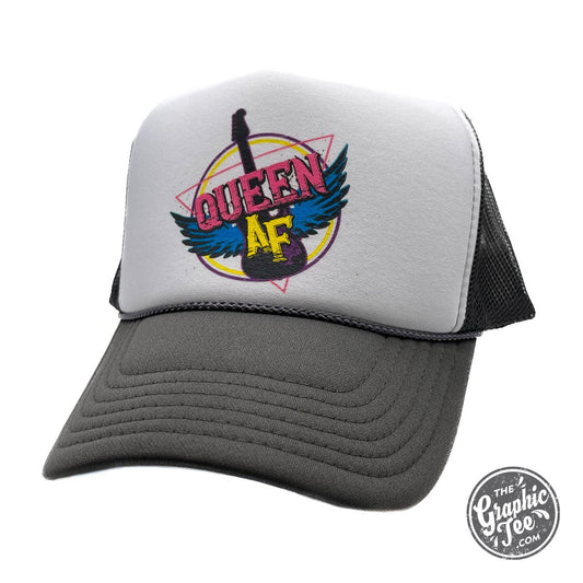 *WHOLESALE* Queen AF Foam Trucker Hat - The Graphic Tee