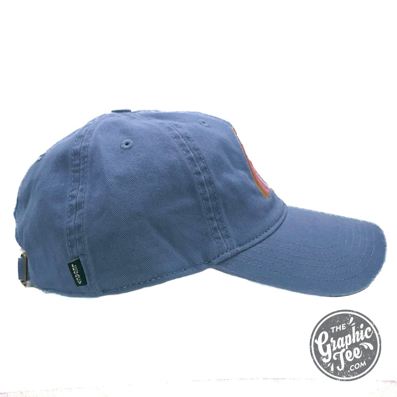*WHOLESALE* Rainbow - Lake Blue Relaxed Twill Dad Hat - The Graphic Tee